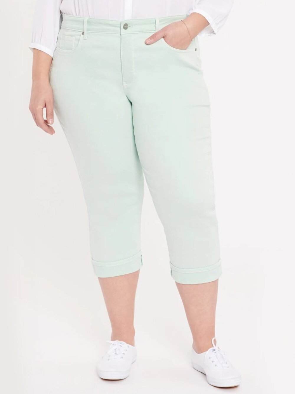 NWT NYDJ Marilyn Capri Jeans Plus Size 28W